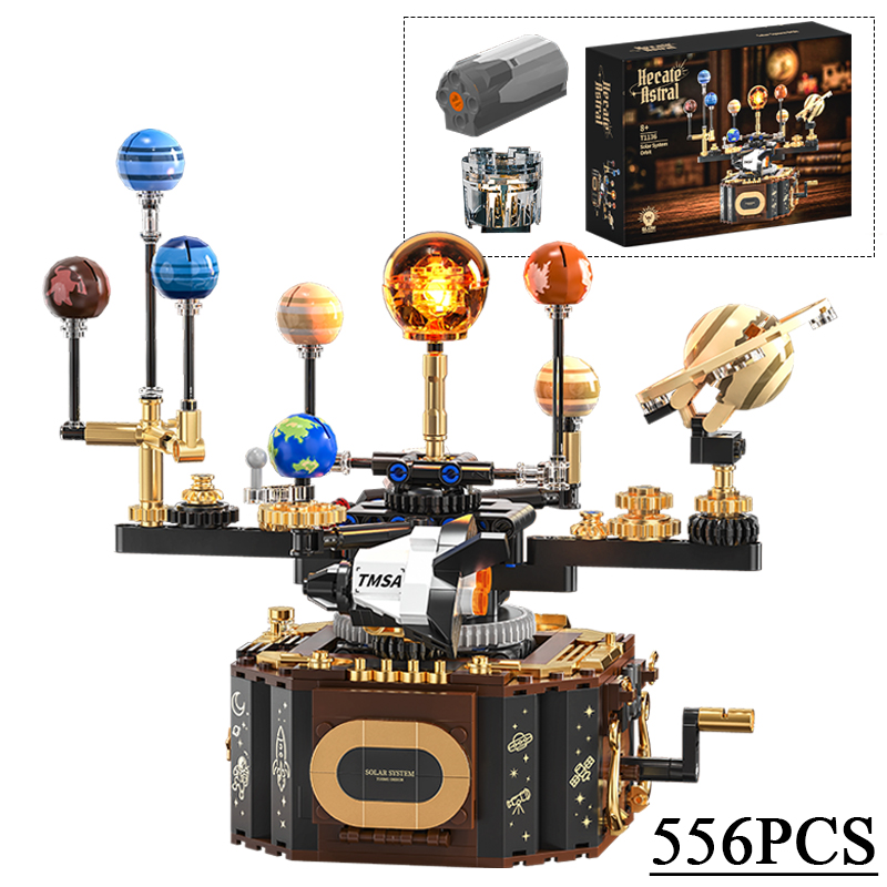 Solar System Orrery - Креативный конструктор «Солнечная система» из 556