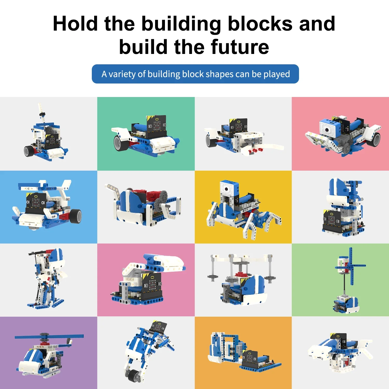 BBC Microbit V2 Building Block – обзор и цена Science Robot