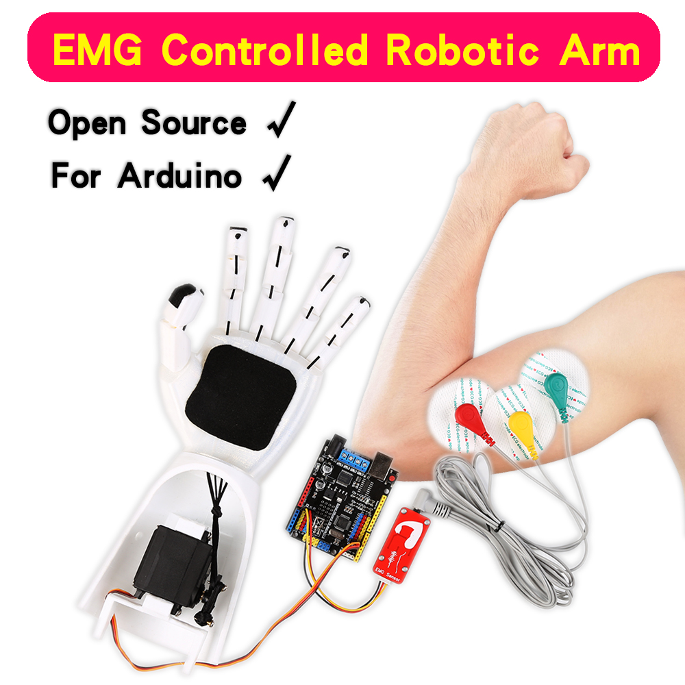 Датчик EMG, роботизированная р – обзор и цена Science Robot